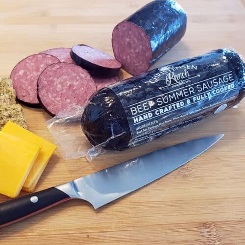 Beef Sausage - Pasture Raised Beef from Christensen Ranch