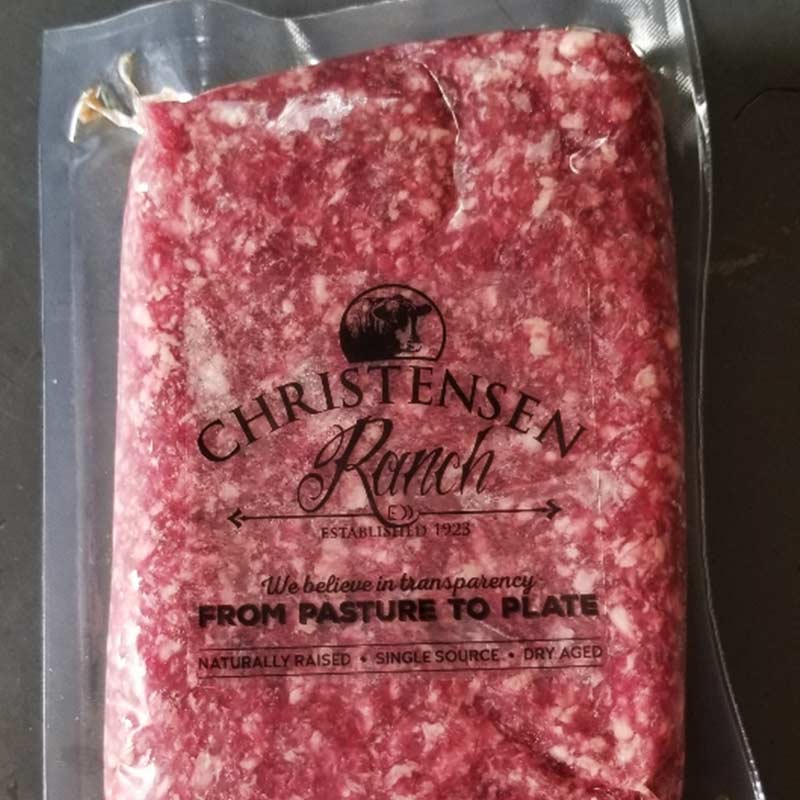 Christensen Ranch Single Source Ground Beef