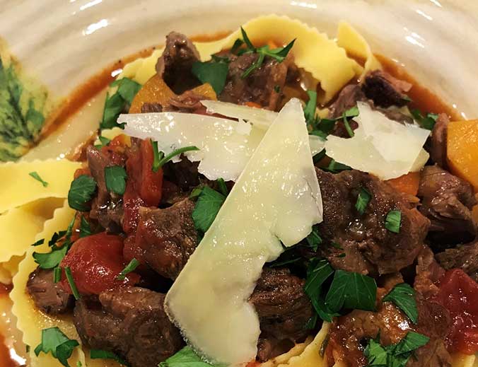 Braised Beef Shank Ragu