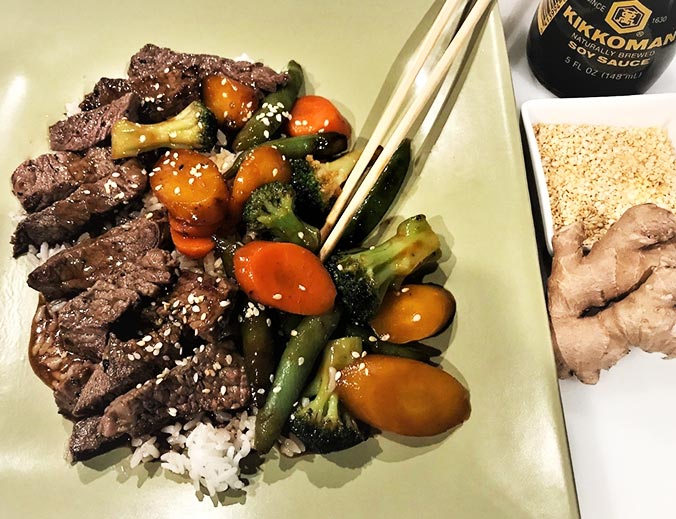 Ranch Steak Stir Fry