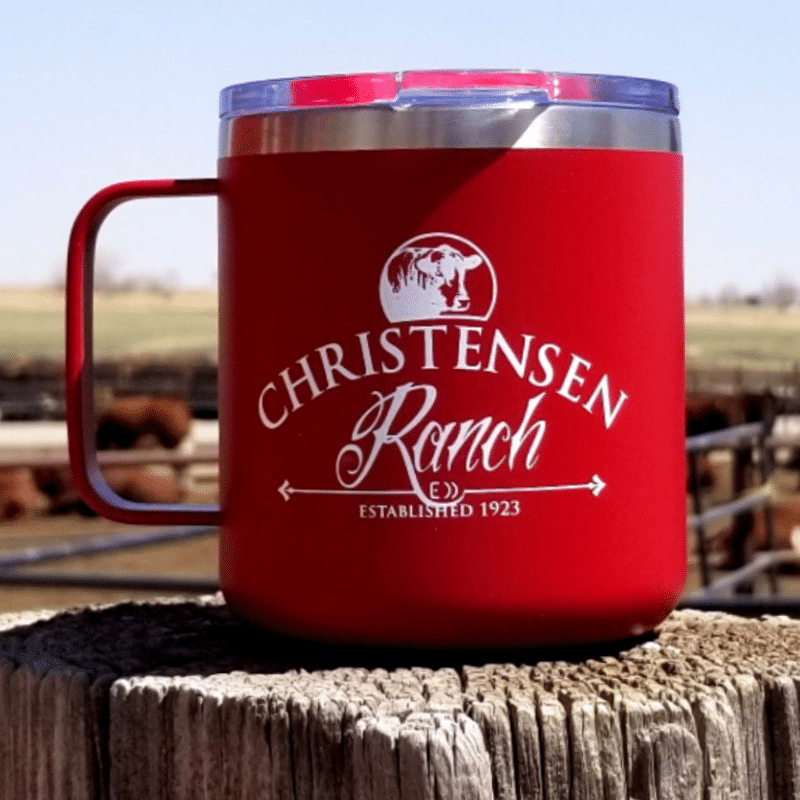 Christensen Ranch Insulated Camping Mug