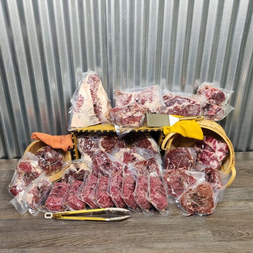 1/8 Beef Share - 44lbs of Pasture Raised Beef from Christensen Ranch in Colorado Delivered to Your Door