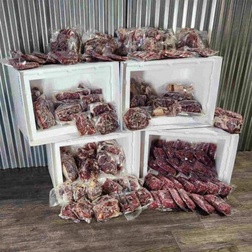 1/2 Beef Share - 176lbs of Pasture Raised Beef from Christensen Ranch in Colorado Delivered to Your Door