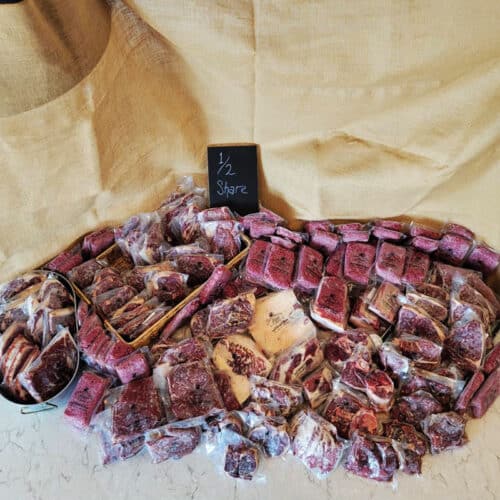 1/2 Standard Beef Share - Pasture Raised Bulk Beef - Half Beef Share