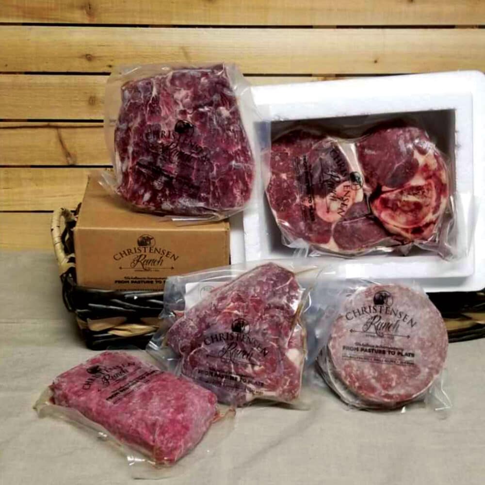 Christensen Ranch Flatiron Steak & Petite Sirloin Steak Sampler Box