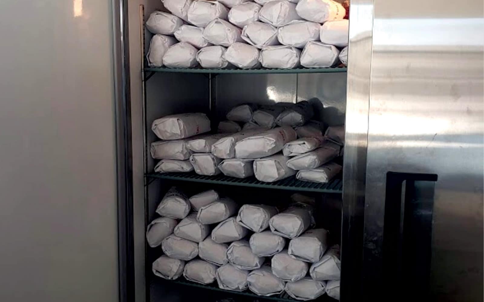 Freezer full of Christensen Ranch custom bulk beef