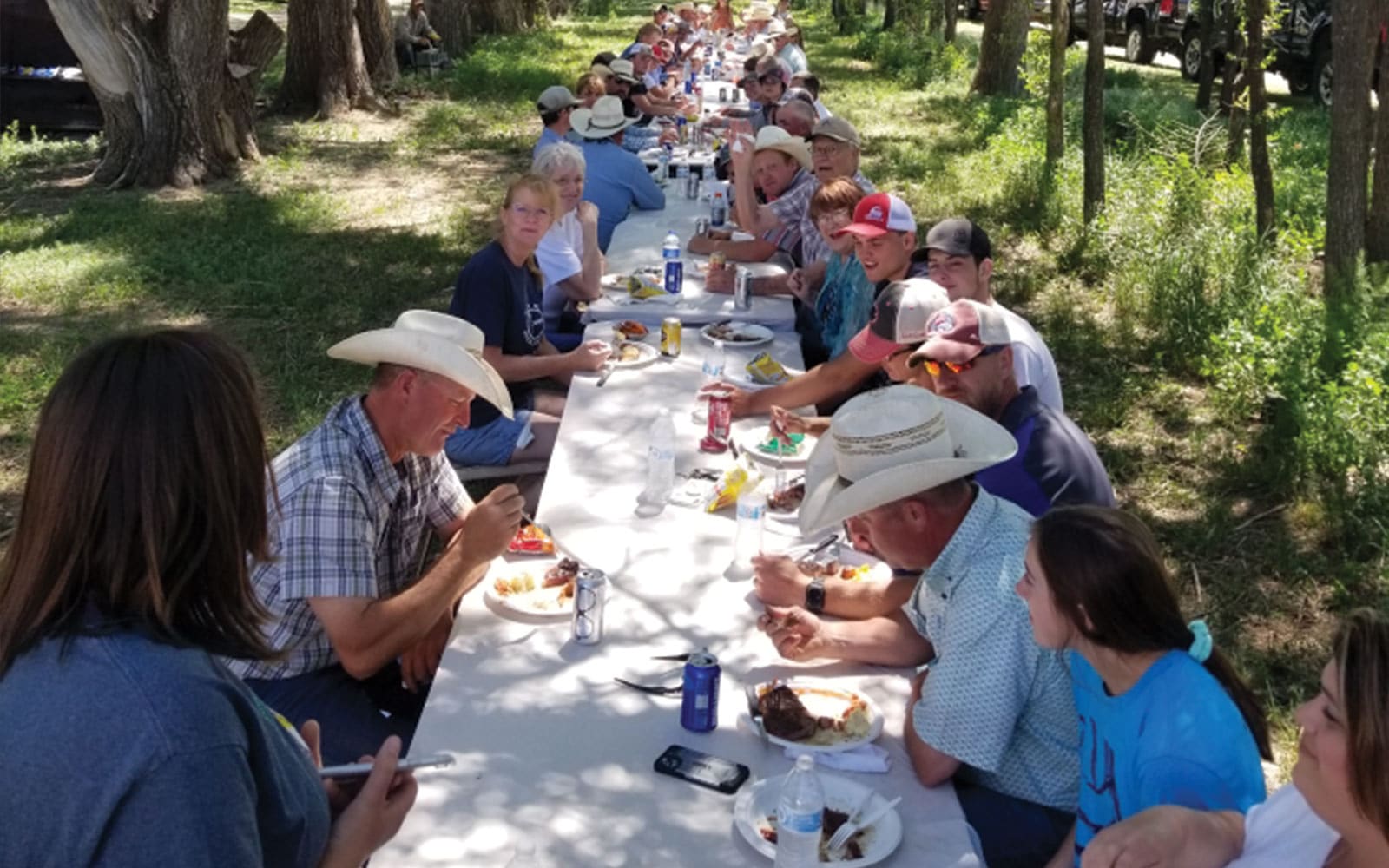 Christensen Ranch sharing beef with friends and neighbors