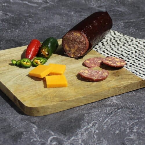 Jalapeno Cheddar Beef Summer Sausage