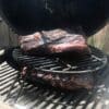 Christensen Ranch whole brisket on a round smoker