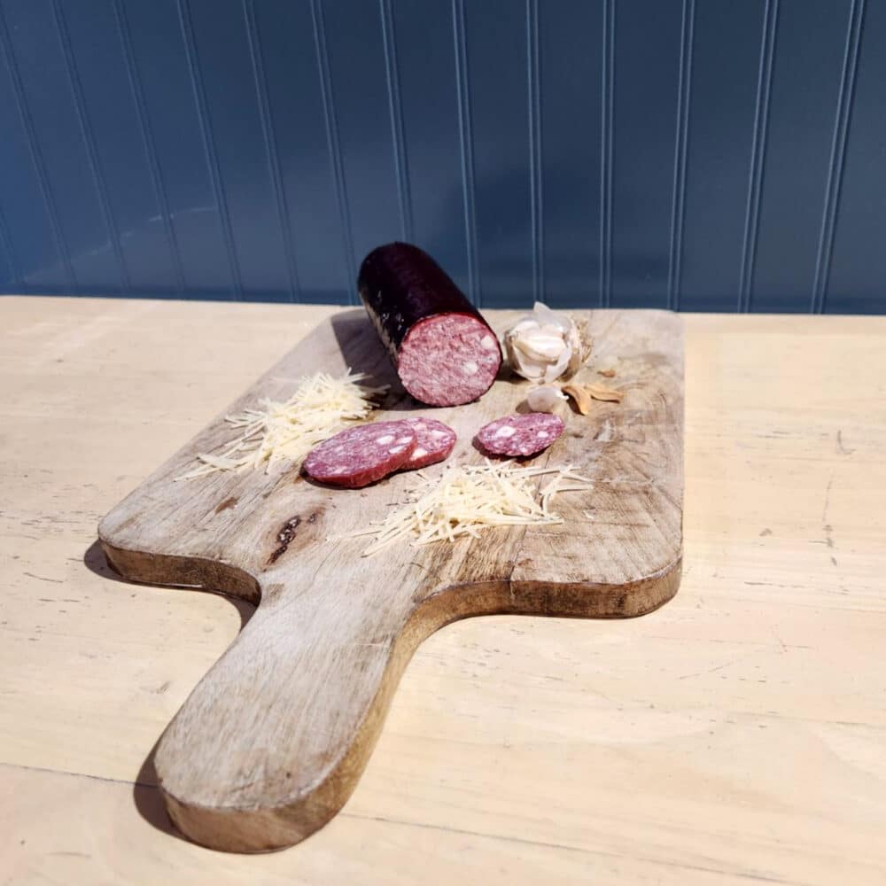 Garlic Parmesan Beef Summer Sausage - Image 2